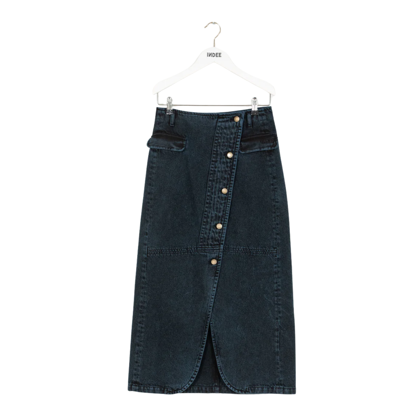 Indee Trust Long Denim Skirt