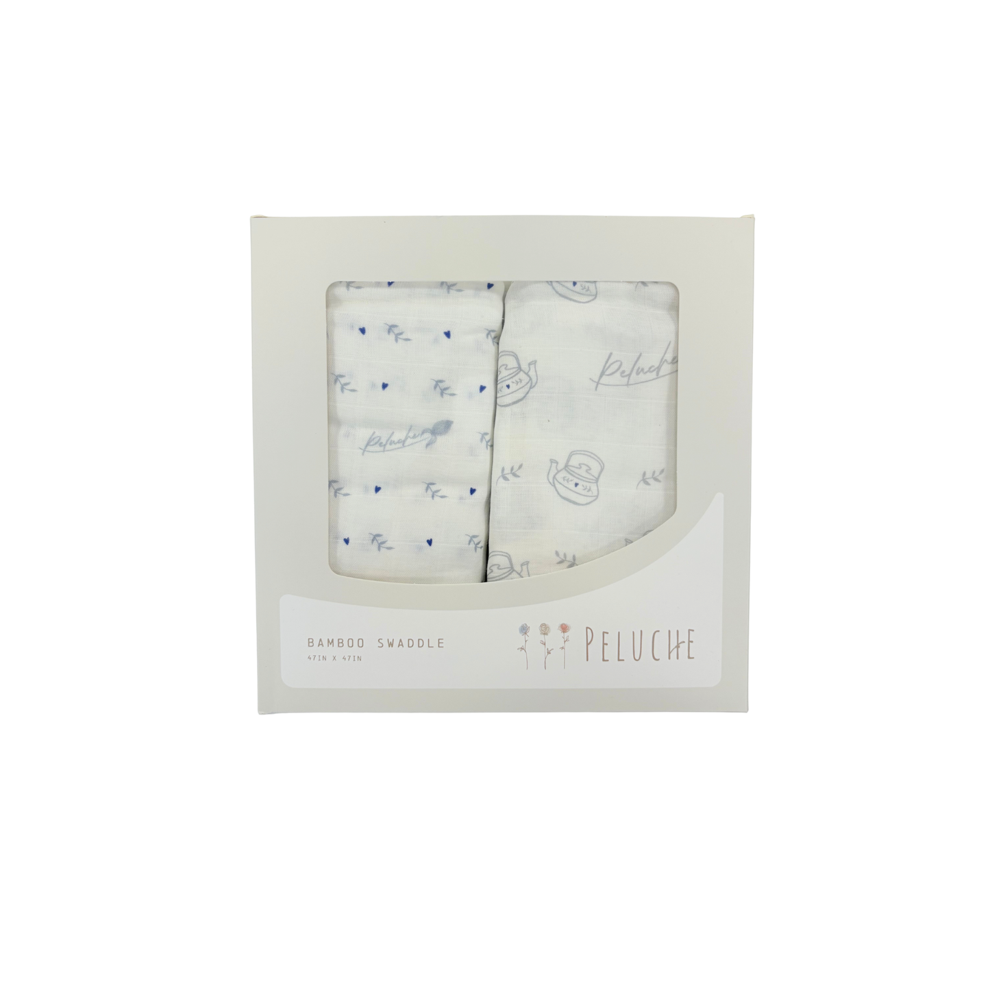 Peluche Teakettle Swaddle 2Pk