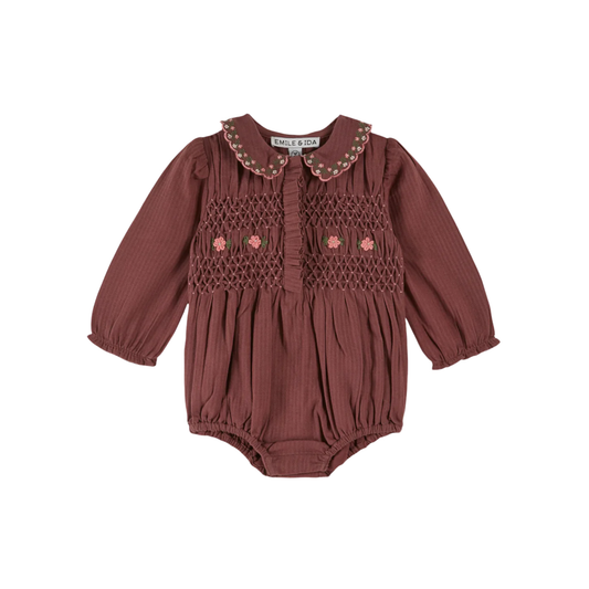 Emile et Ida Smocke Romper