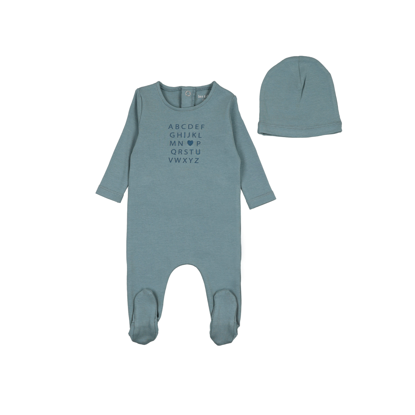 Bee And Dee I Love You Footie