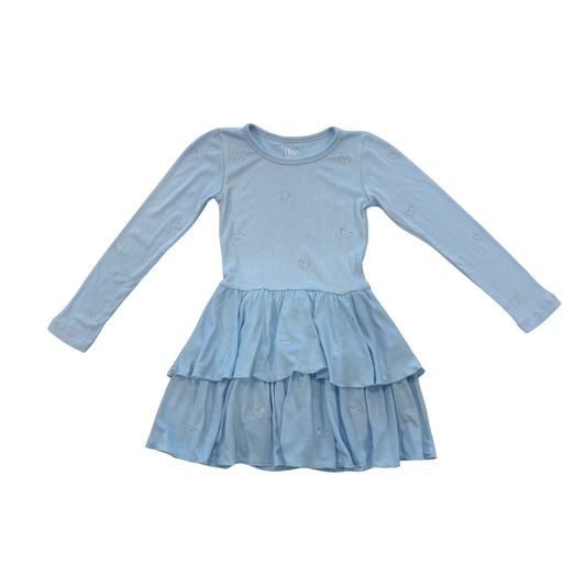 Flowers By Zoe Heart Ruffle Dress