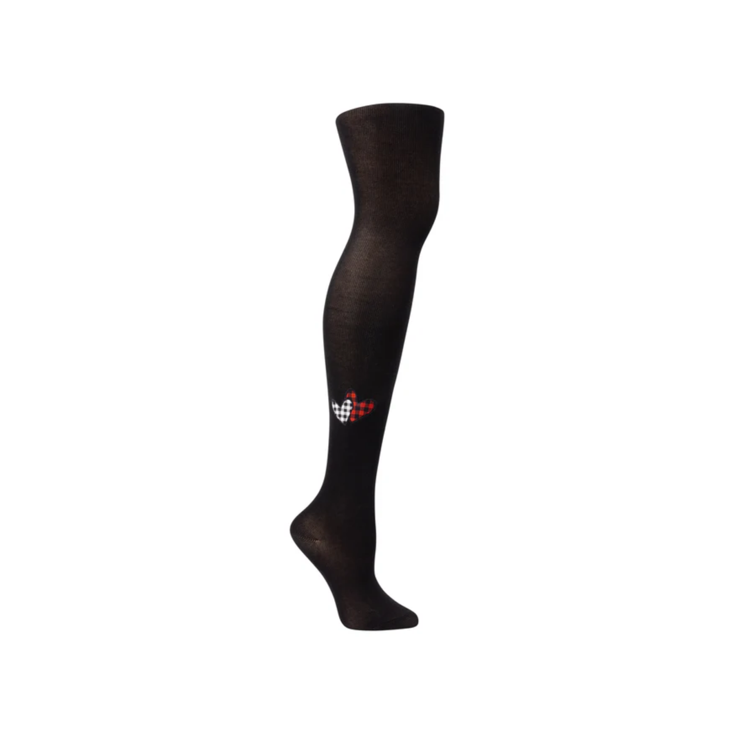 Zubii Checkered Heart Tights