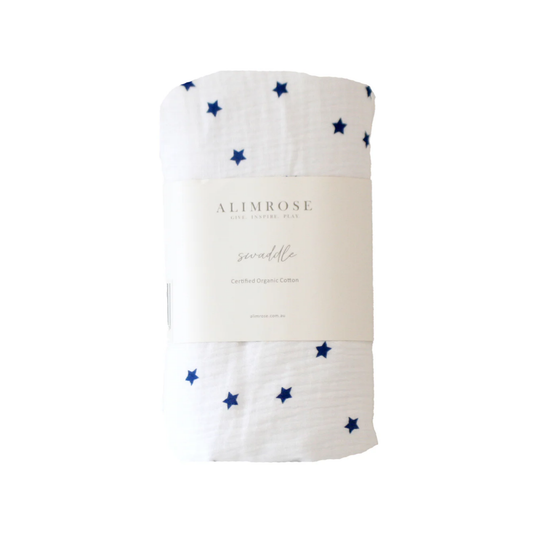 Alimrose Muslin Swaddle Stars