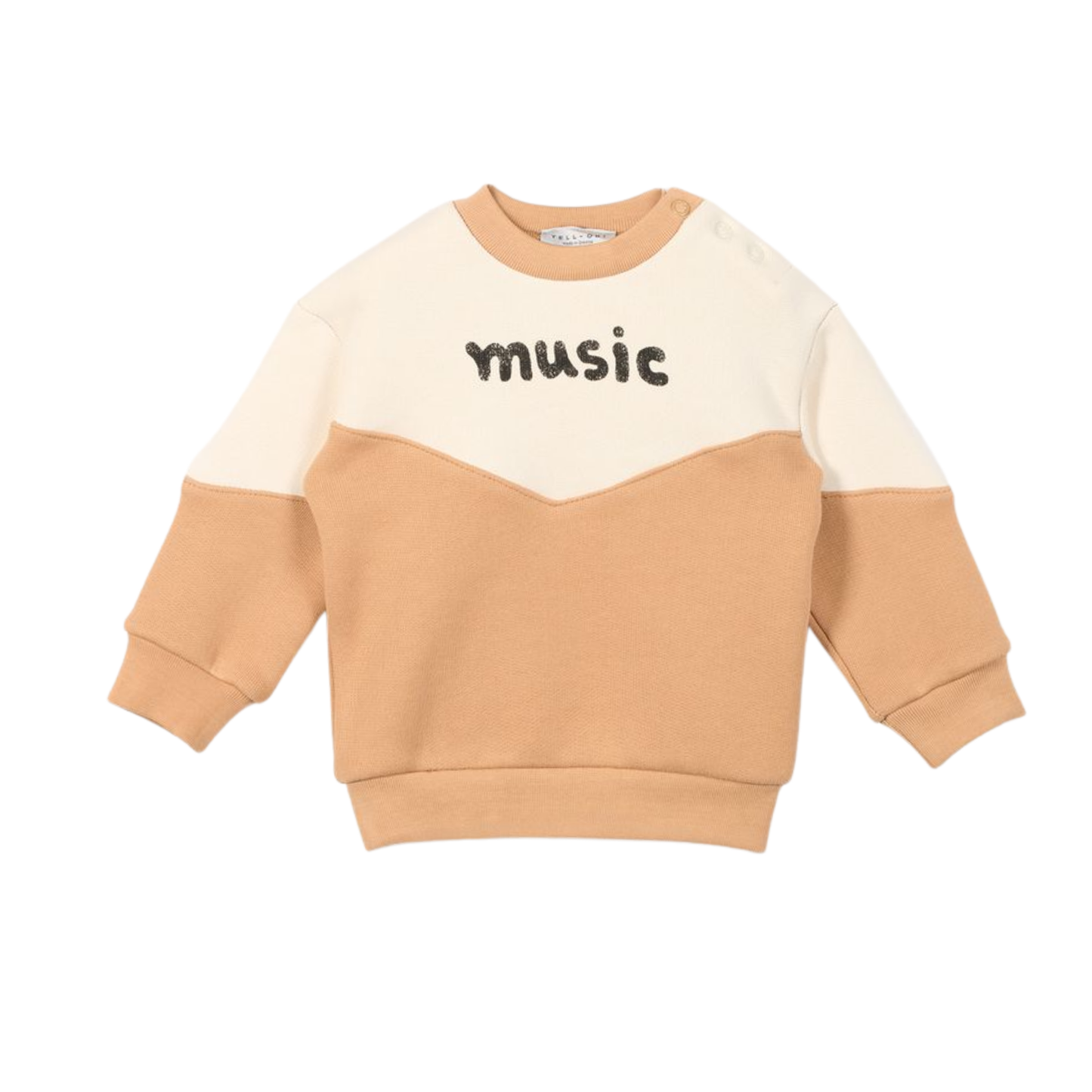 Yell-Oh Cotton Sweatshirt 2 Tones