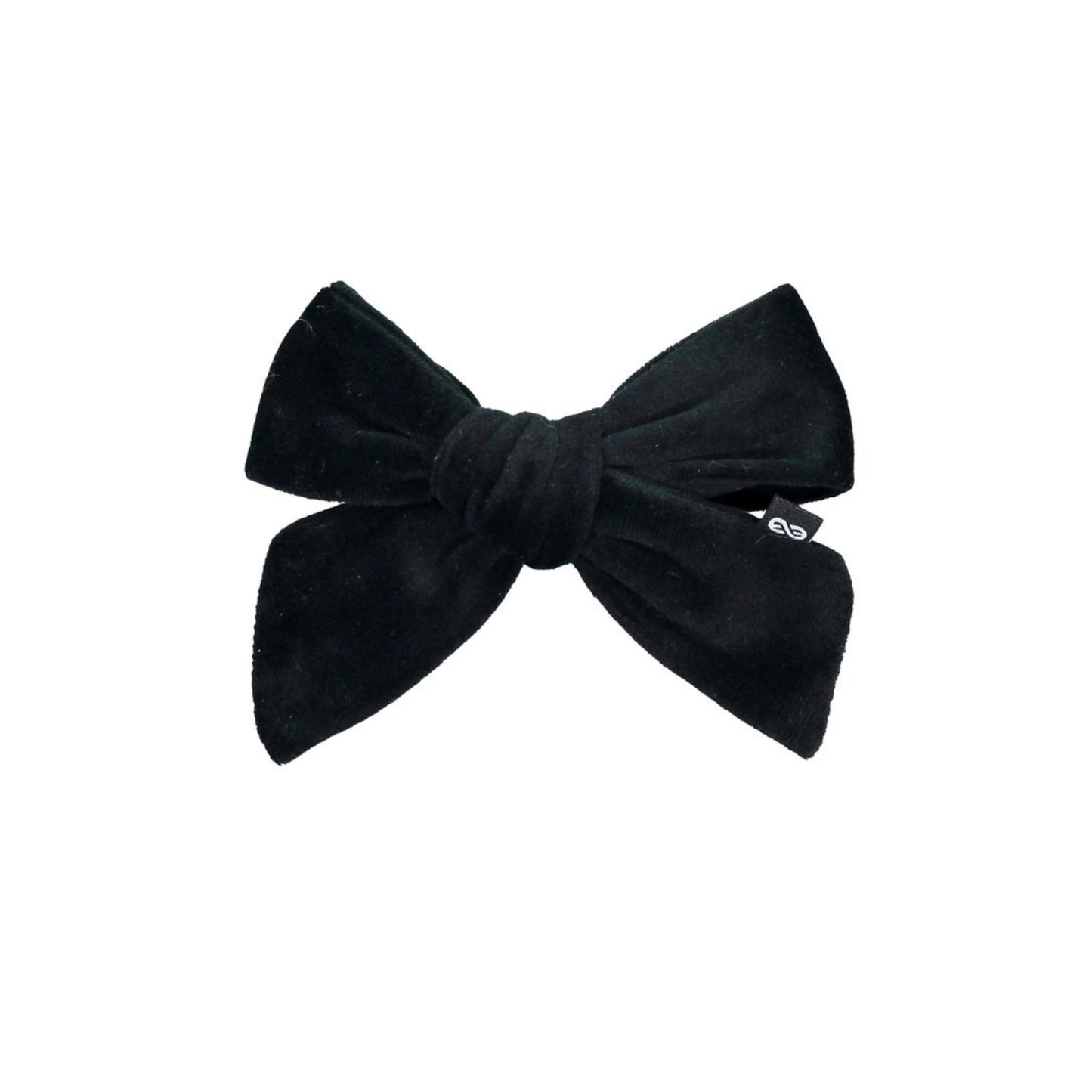 Knot Felted Velvet Bow Clip