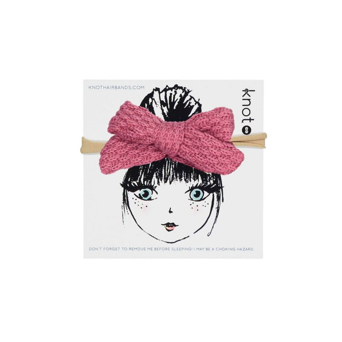 Knot Knitted Bow Band