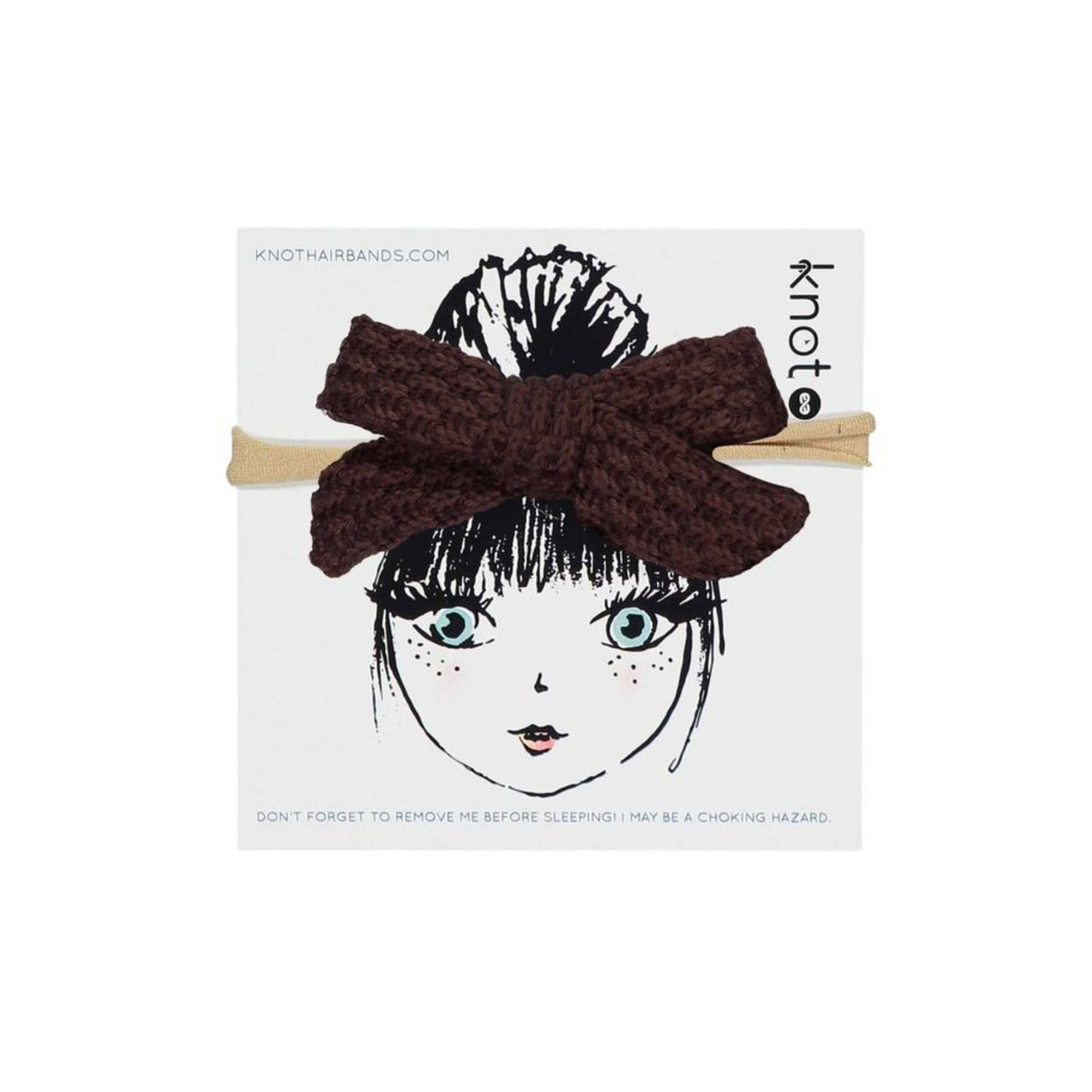 Knot Knitted Bow Band