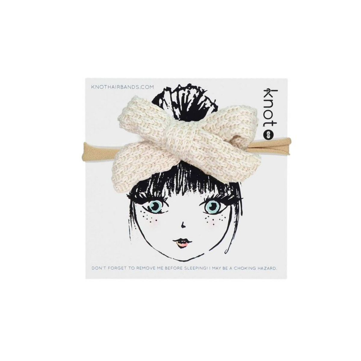 Knot Knitted Bow Band