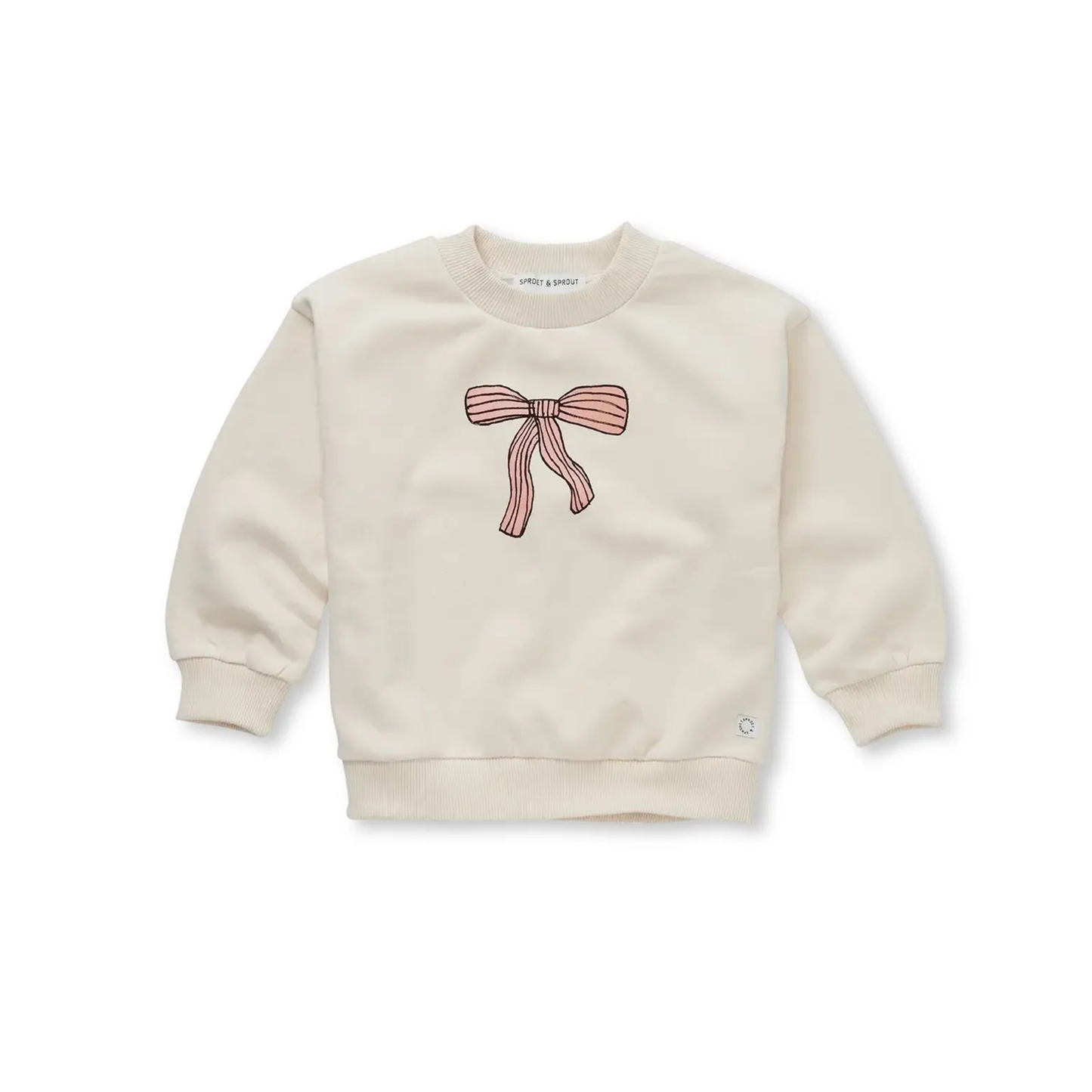 Sproet & Sprout Baby Sweatshirt Bow