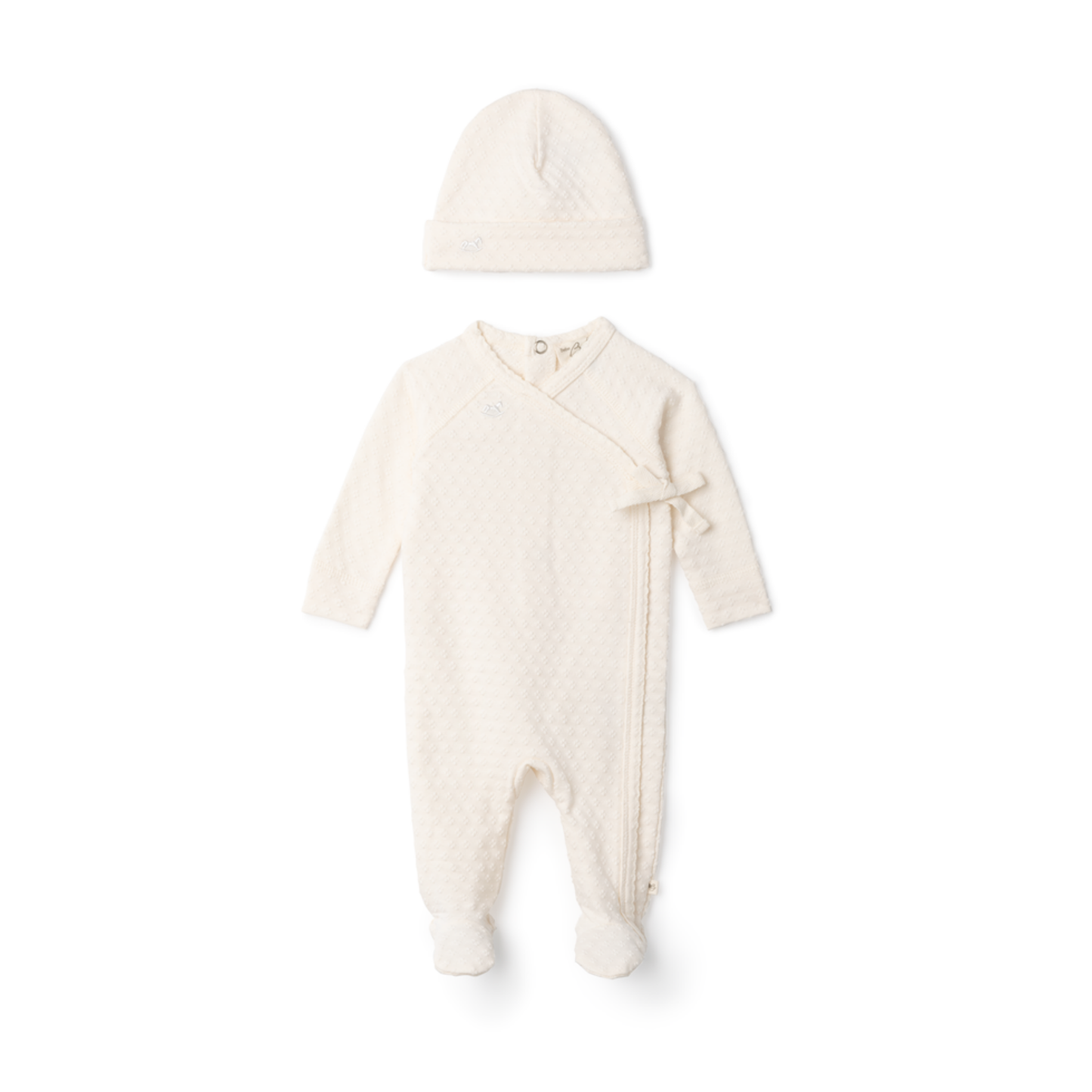 Bebe Bella  Embossed Diamond Wrap Stretchie