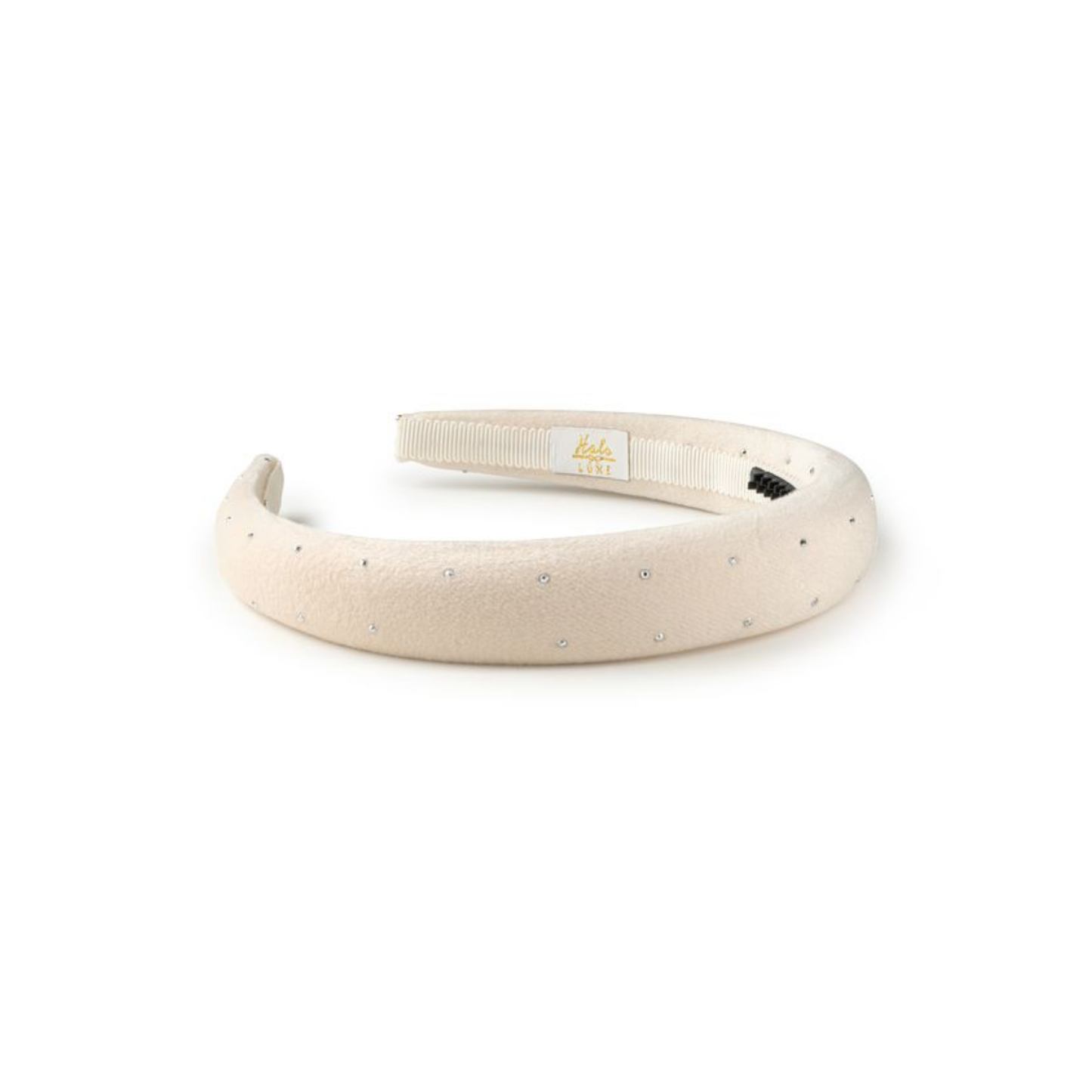 Halo Vivienne Studded Velveteen Headband