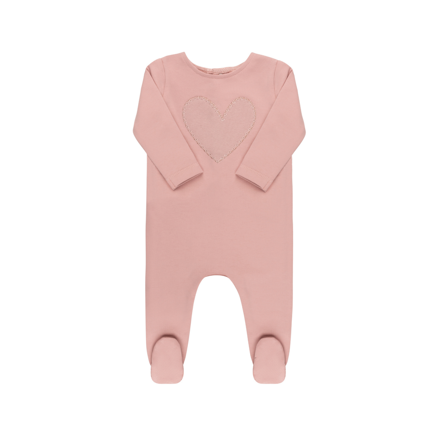 Tricot Bebe Ribbed Print Footie