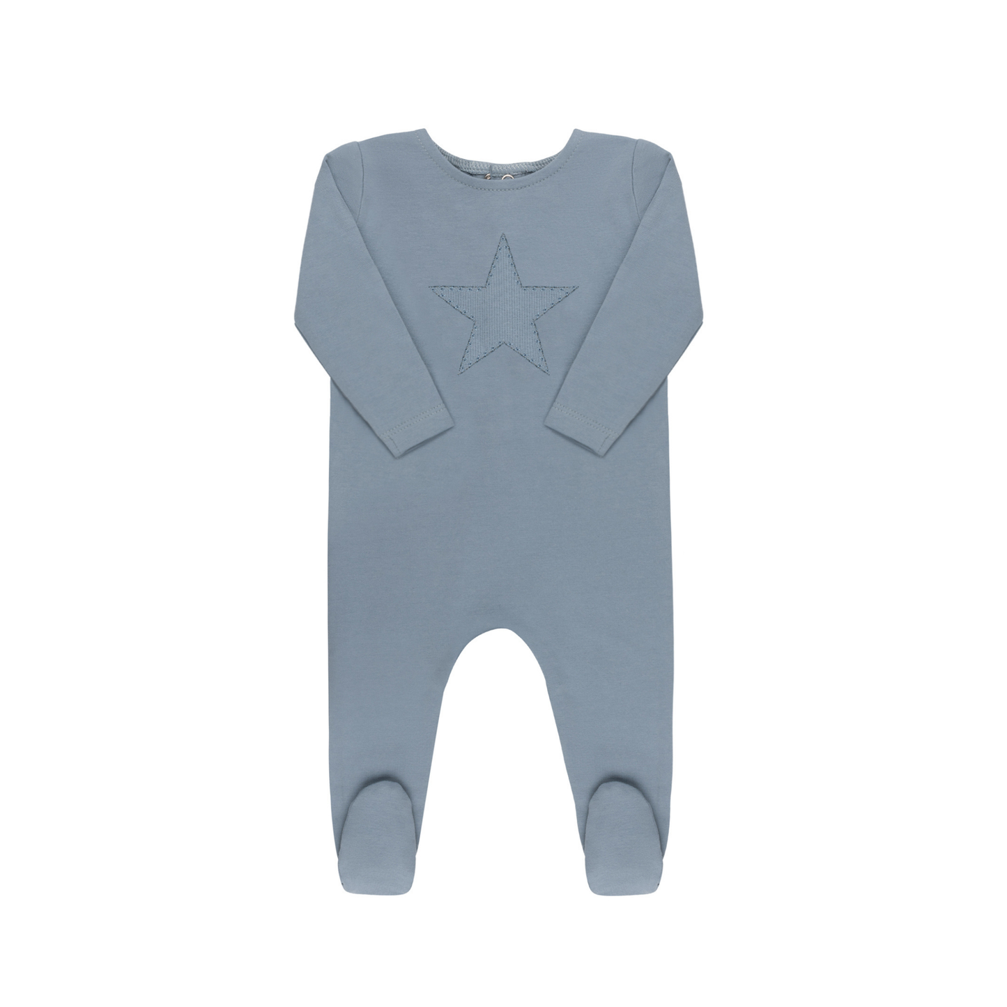 Tricot Bebe Ribbed Print Footie