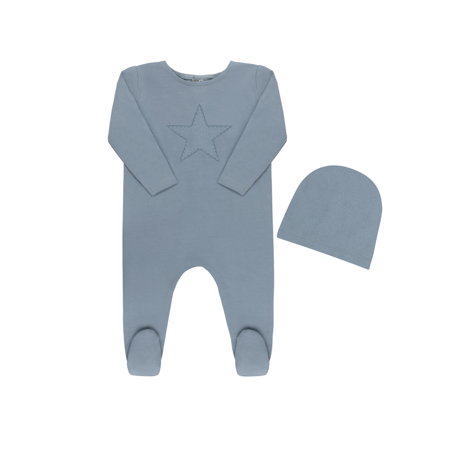 Tricot Bebe Ribbed Print Footie
