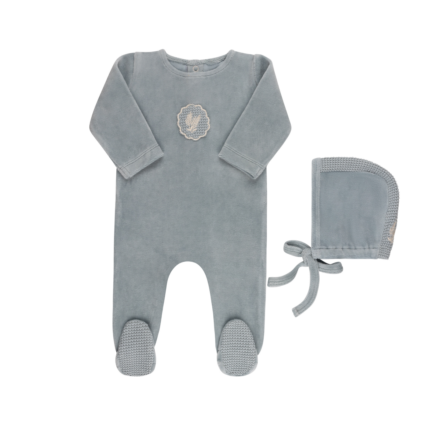 Tricot Bebe Crochet Footie