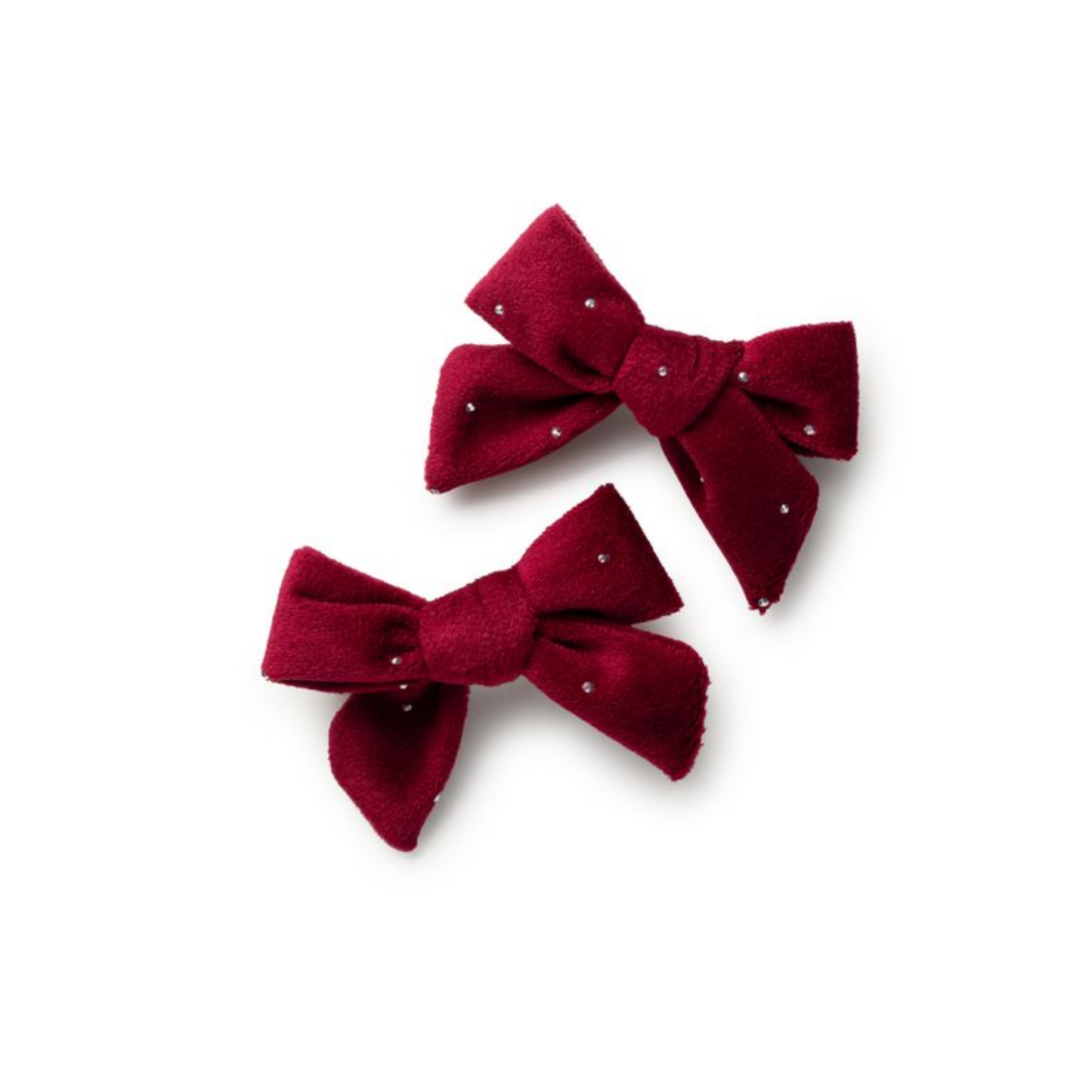 Halo Vivienne Studded Velveteen Double Set Clip