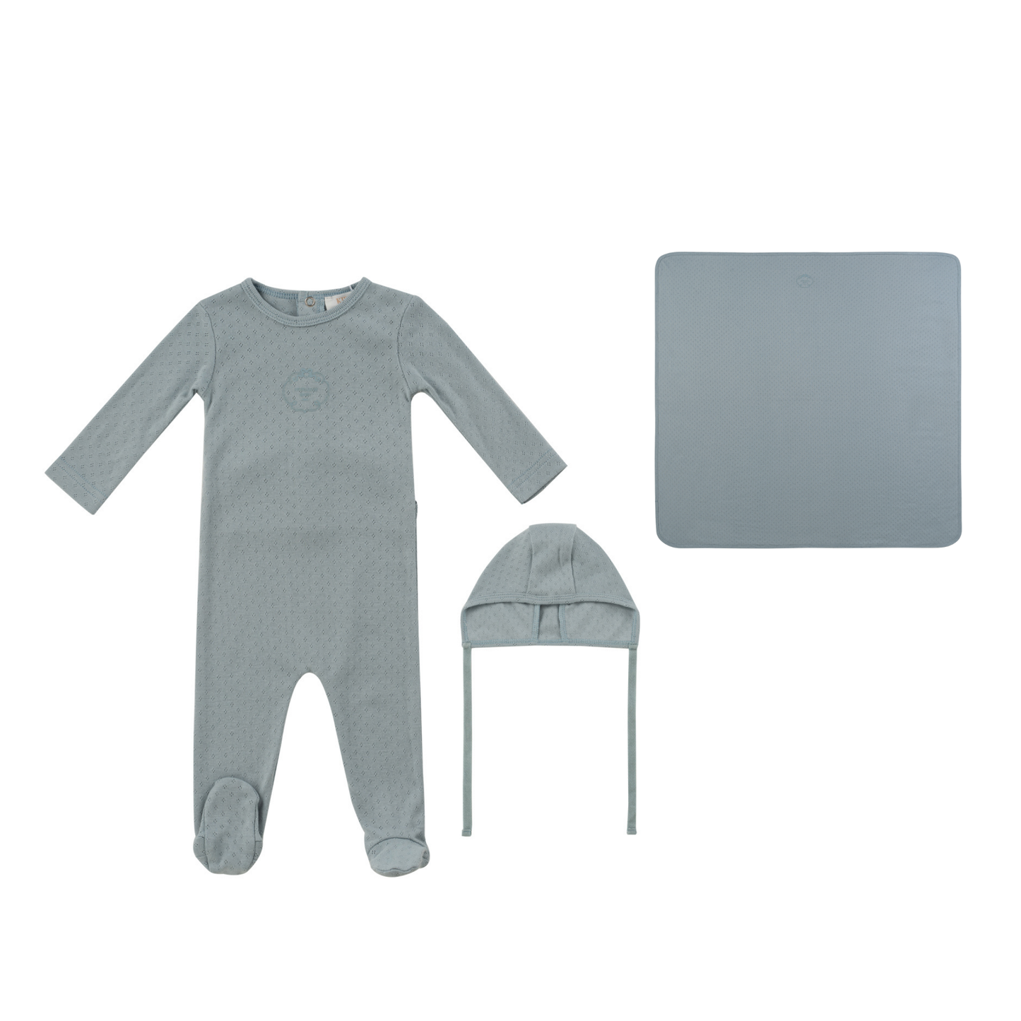 Kipp Baby Heirloom Baby Romper And Blanket Set