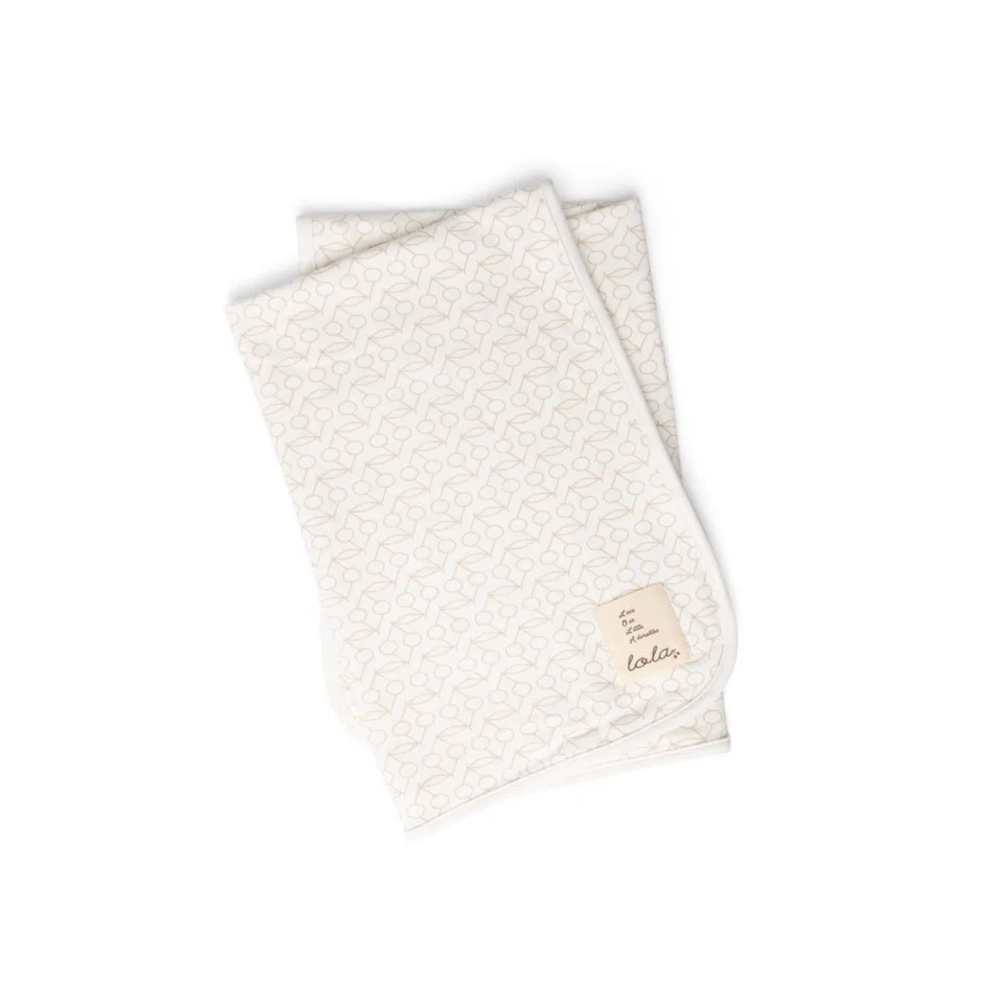 Lola Blanket With Cherry Print