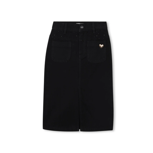 Sonia Rykiel Denim Midi Skirt