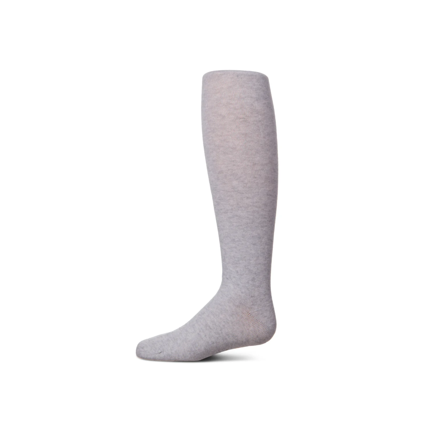 Memoi Girls Soft Pima Cotton Opaque Tights Stone Heather - Mk-301