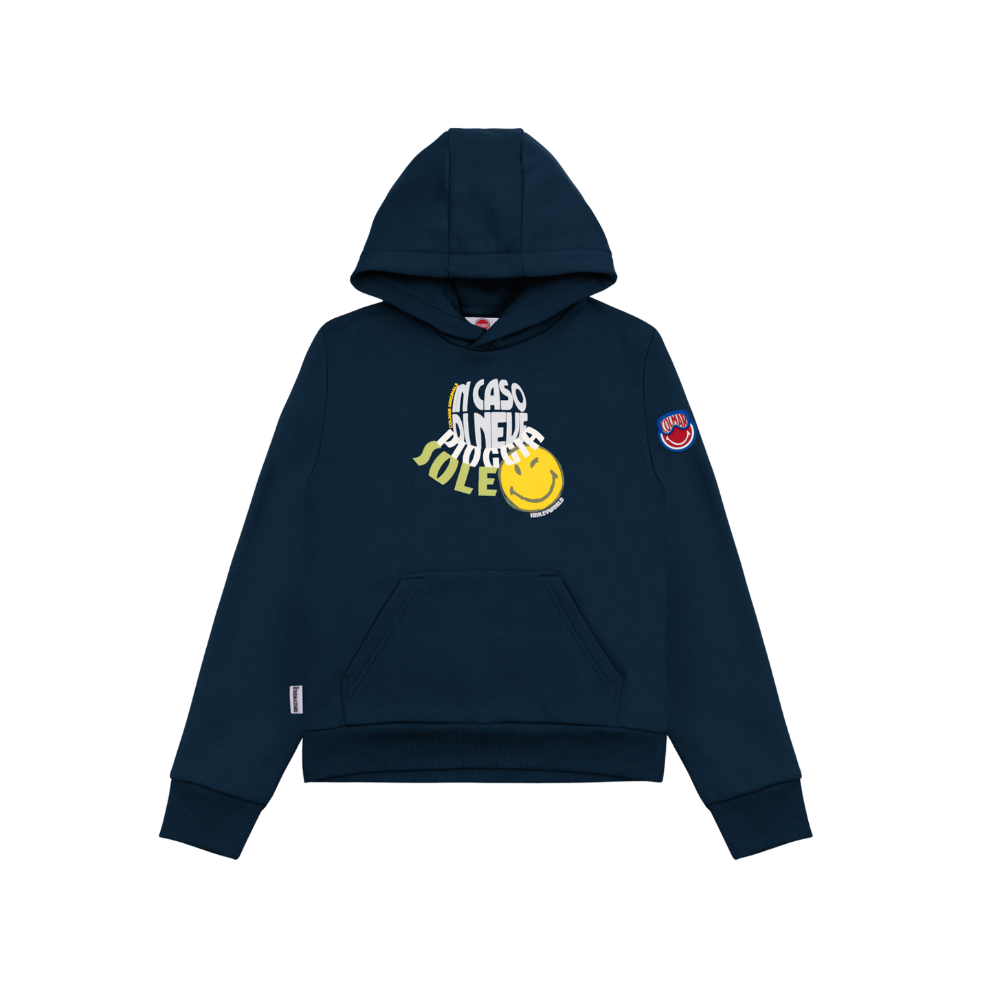 Colmar Print On Chest Sweatshirt Hoodie