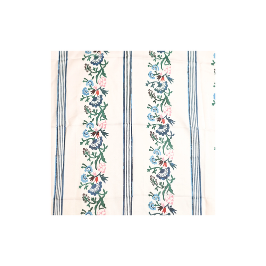 Nicsessories Striped Floral Motif Headscarf