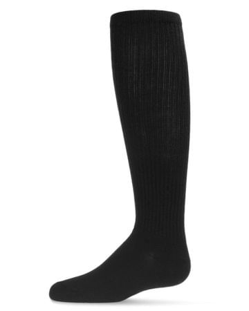 Spot-On Girls Athletic Ribbed Cotton Blend Knee High Sock