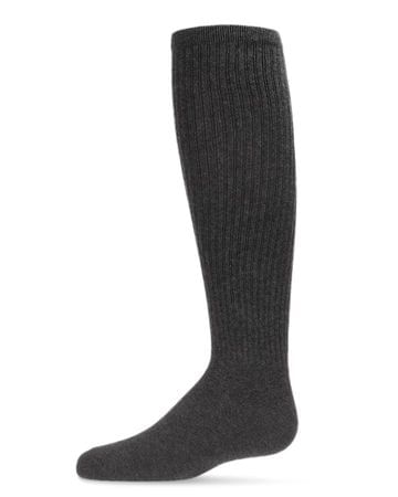 Spot-On Girls Athletic Ribbed Cotton Blend Knee High Sock
