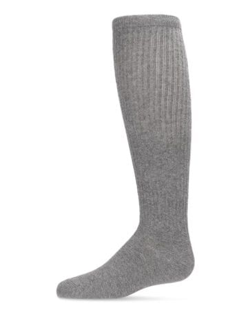 Spot-On Girls Athletic Ribbed Cotton Blend Knee High Sock