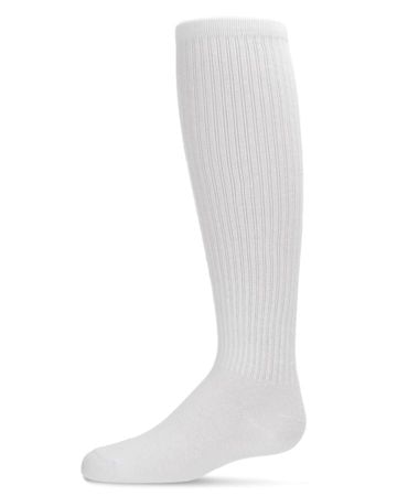 Spot-On Girls Athletic Ribbed Cotton Blend Knee High Sock