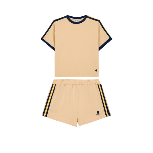 We Are Kids Taylor Stripe Short Sleeve Tee Set