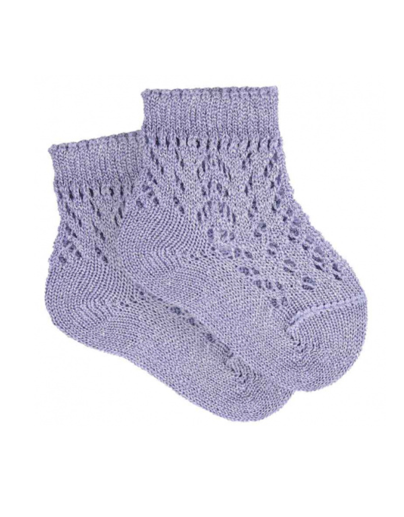 Condor Shimmer Crochet Anklet