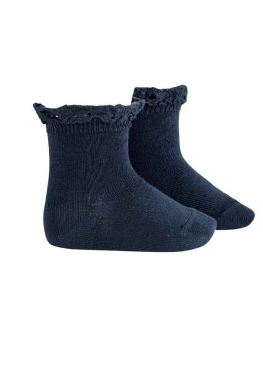 Condor Knee Sock W/ Lace Trim